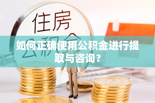 市中区如何正确使用公积金进行提取与咨询？